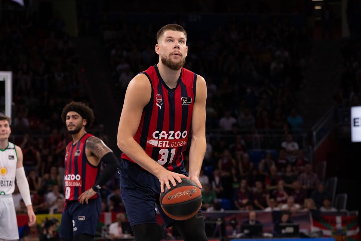 Rokas Giedraitis vuelve a la Liga Endesa con La Laguna Tenerife.