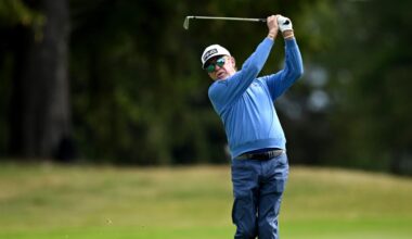Jiménez empieza fuerte el Senior British, con bailecito tras un eagle tremendo