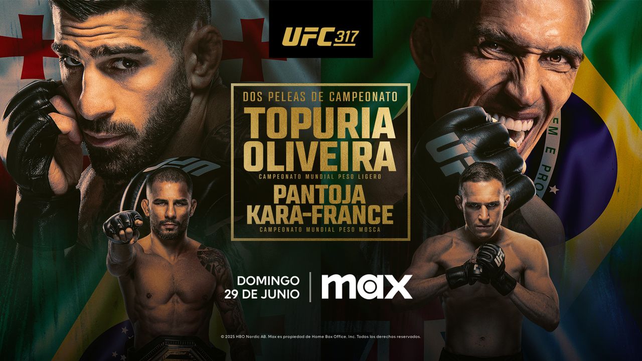 ILIA TOPURIA PELEA POR CONQUISTAR SU 2º CAMPEONATO MUNDIAL DE LA UFC SOLO EN MAX | Max
