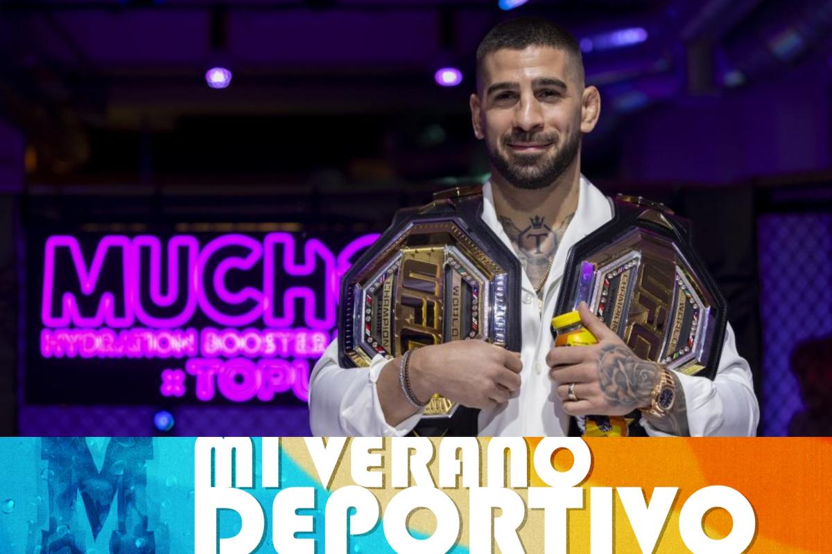 Cuando Topuria se fue con prisa a jugar al fútbol