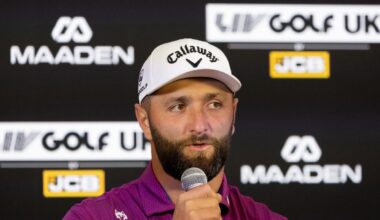 Rahm apuesta por Sergio García como capitán del equipo europeo en la Ryder Cup de 2031