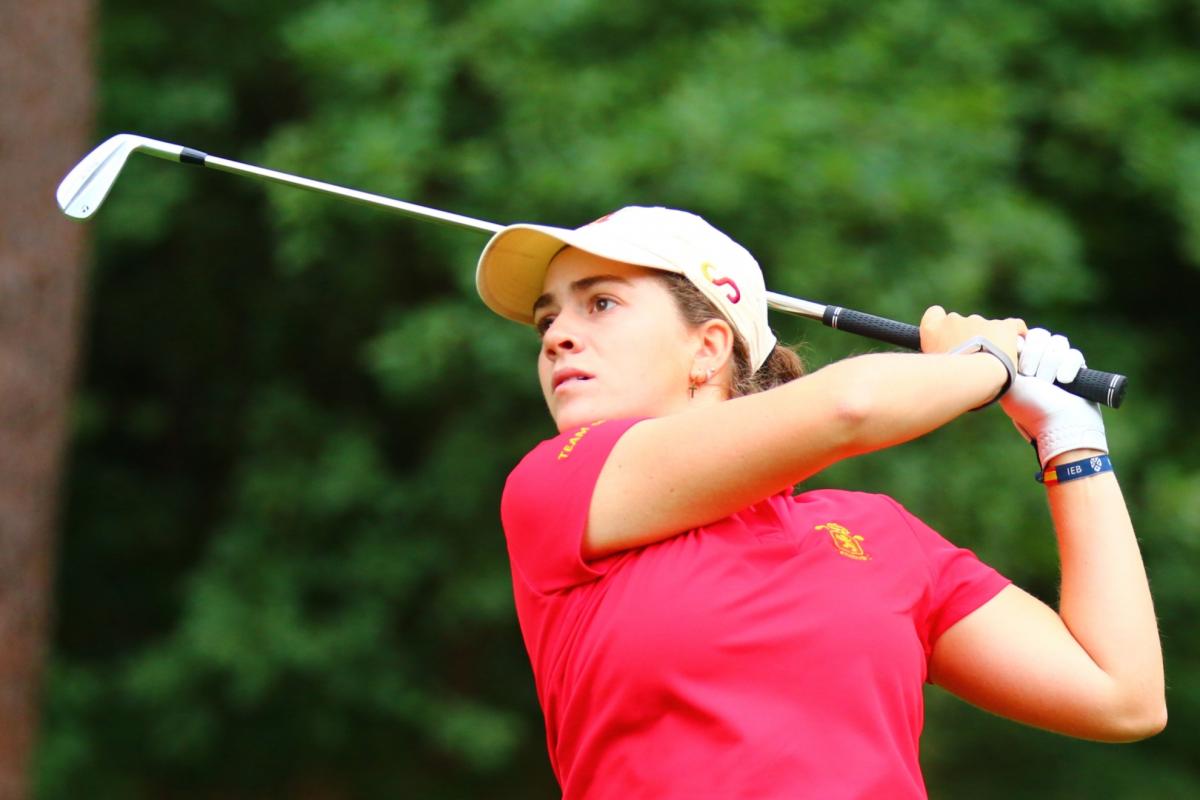 Paula Martín, nueva campeona de Europa de golf; Balma Dávalos, plata; y Andrea Revuelta, bronce
