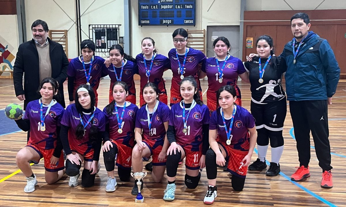 Colegios osorninos clasificaron al regional escolar de balonmano