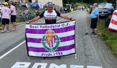 "Iván Romeo sonrío al ver mi bandera en Hautacam y Mont Ventoux"