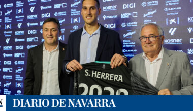 Un equipo árabe quiso fichar a Sergio Herrera, pero el portero optó por seguir en Osasuna