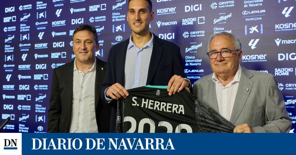 Un equipo árabe quiso fichar a Sergio Herrera, pero el portero optó por seguir en Osasuna