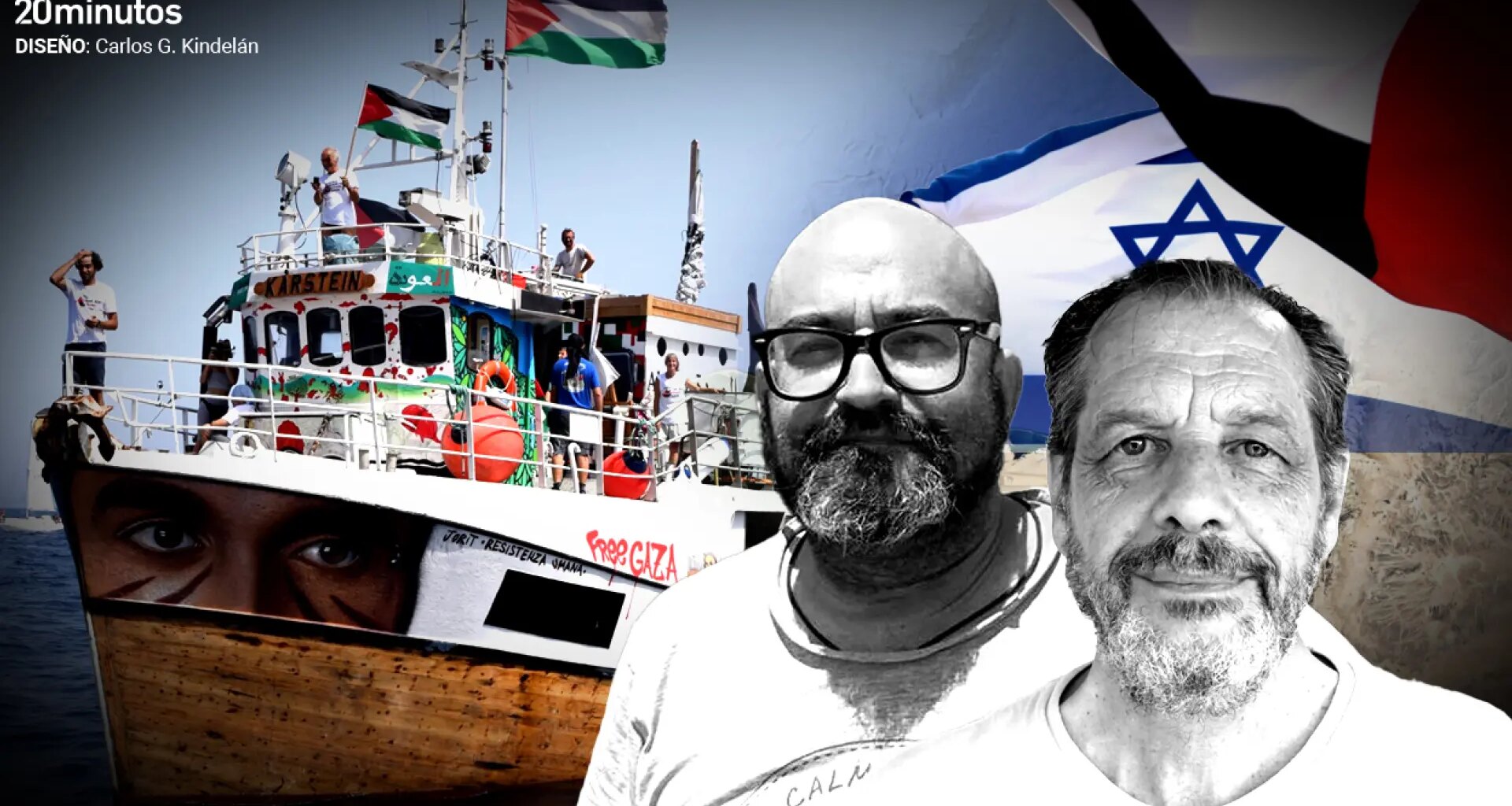 Todo sobre el 'Handala', el segundo barco de la Flotilla de la libertad rumbo a Gaza que ha sido interceptado por Israel