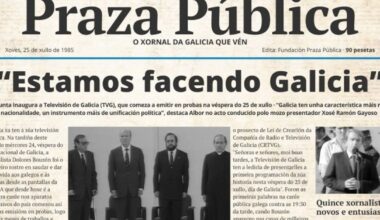 Nace la TVG: "Estamos haciendo Galicia"