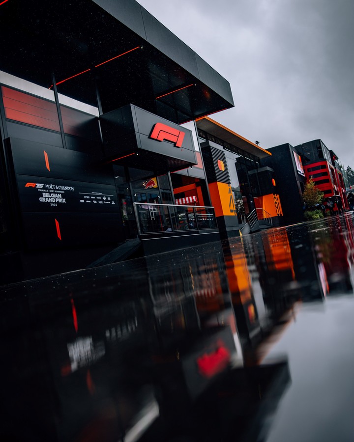 Lluvia en Spa-Francorchamps.