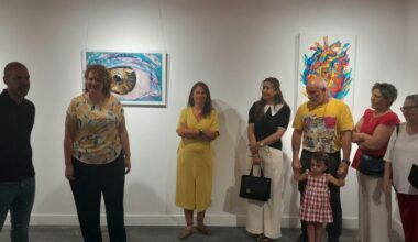 Inauguración de la exposición de Ele Pozas en la Casa de Cultura de Toro