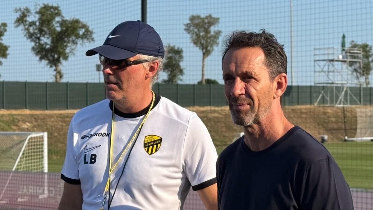 Laurent Blanc, durante la entrevista