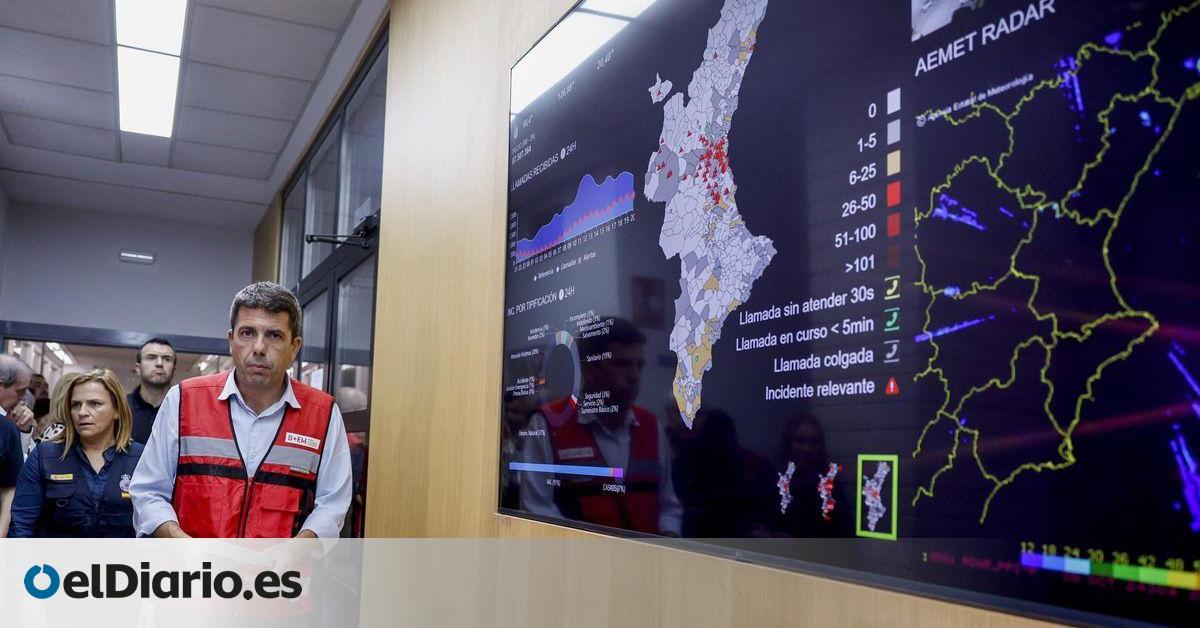 Emergencias de la Generalitat anotó el aviso clave de la Confederación del Júcar sobre el Poyo a los 28 minutos de recibirlo