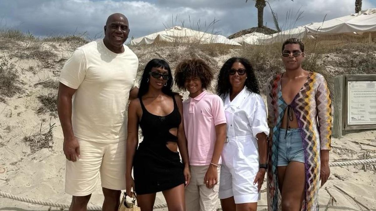 Magic Johnson en Formentera