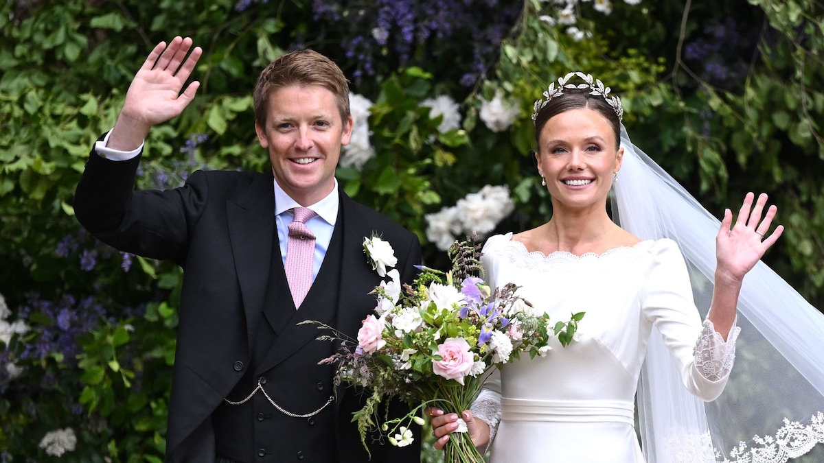 El duque de Westminster y Olivia Henson, padres de su primer hijo