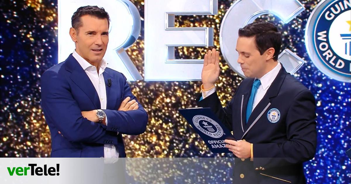 'La noche de los récords' terminó en Telecinco con sorpresa para él