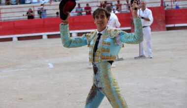 Pepe Luis Cirugeda, única oreja de la tarde en Beaucaire