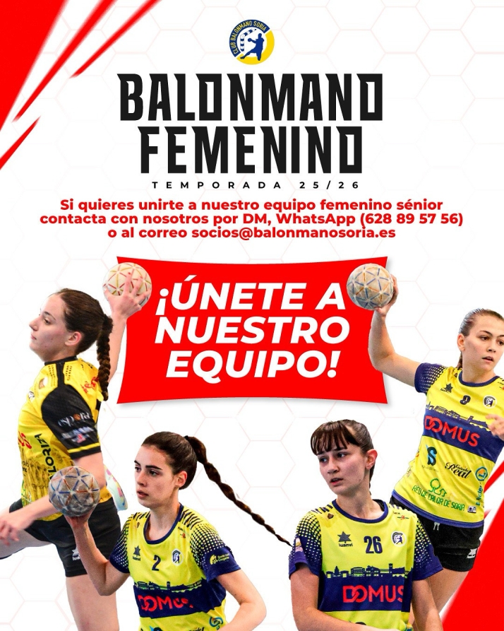 El BM Soria busca talento para su equipo femenino de cara a la próxima temporada | Imagen 1