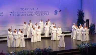 El 71º Certamen Internacional de Habaneras y Polifonía de Torrevieja premia las voces blancas del coro ‘Balta’ de Letonia