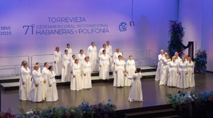 El 71º Certamen Internacional de Habaneras y Polifonía de Torrevieja premia las voces blancas del coro ‘Balta’ de Letonia