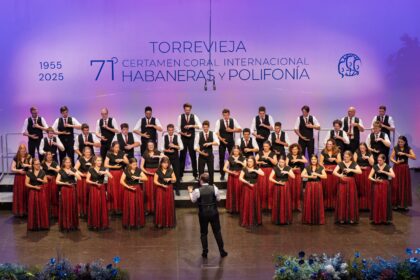 El 71º Certamen Internacional de Habaneras y Polifonía de Torrevieja premia las voces blancas del coro ‘Balta’ de Letonia