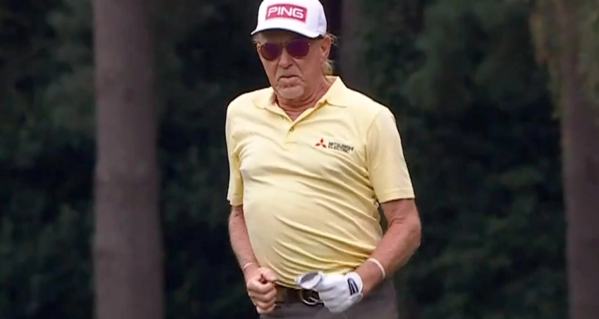 Jiménez comienza bailando el Senior Open de Sunningdale