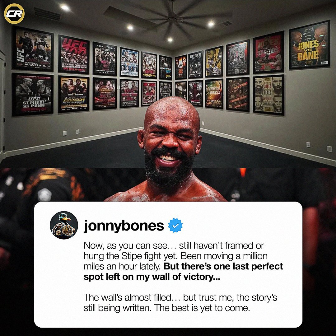 Jon Jones en su cuenta de X | X: @ChampsRDS