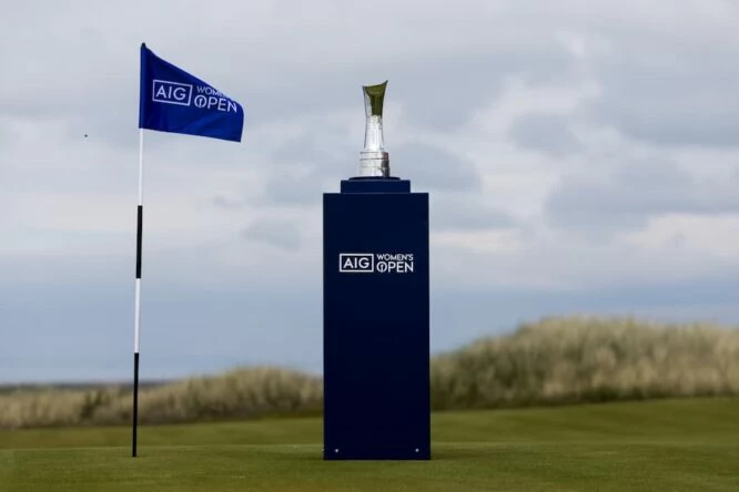 Trofeo del torneo © AIG Women's Open