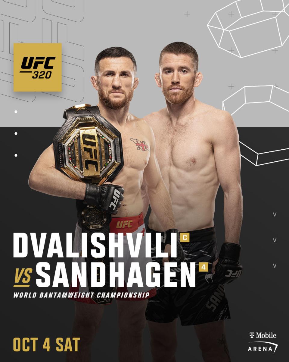 Merab Dvalishvili vs Cory Sandhagen en UFC 320 | UFC