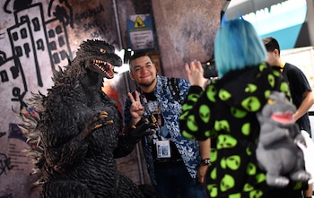 Godzilla conquistó la Comic-Con, en
