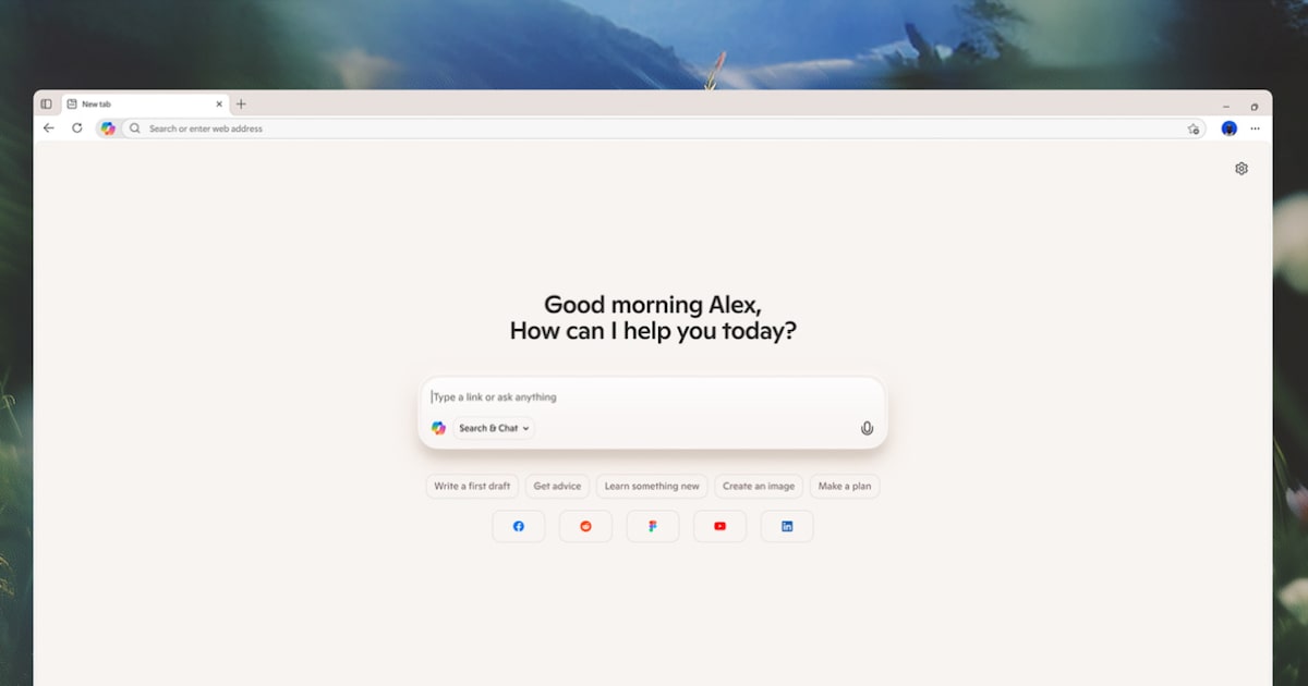 Microsoft presenta nuevo modo Copilot con IA integrada en su navegador Edge