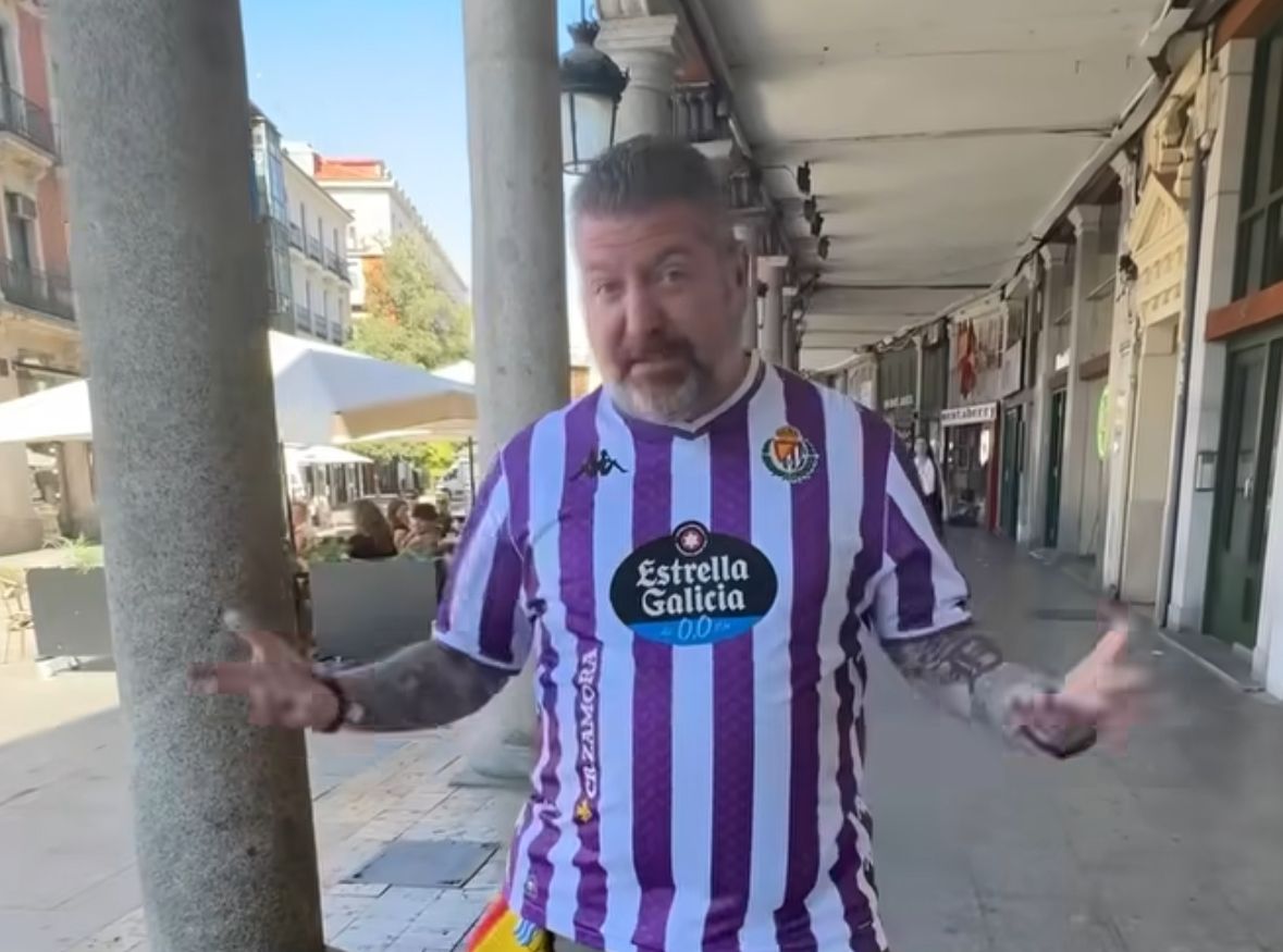 El influencer Larry Shy visita Valladolid por primera vez: «Es una ciudad hermosa»