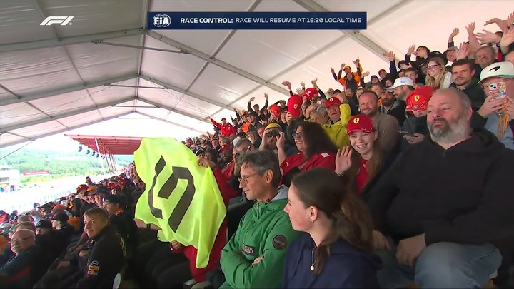 El control de carrera anunció que la actividad empezará a las 11:20 (hora de Argentina).
