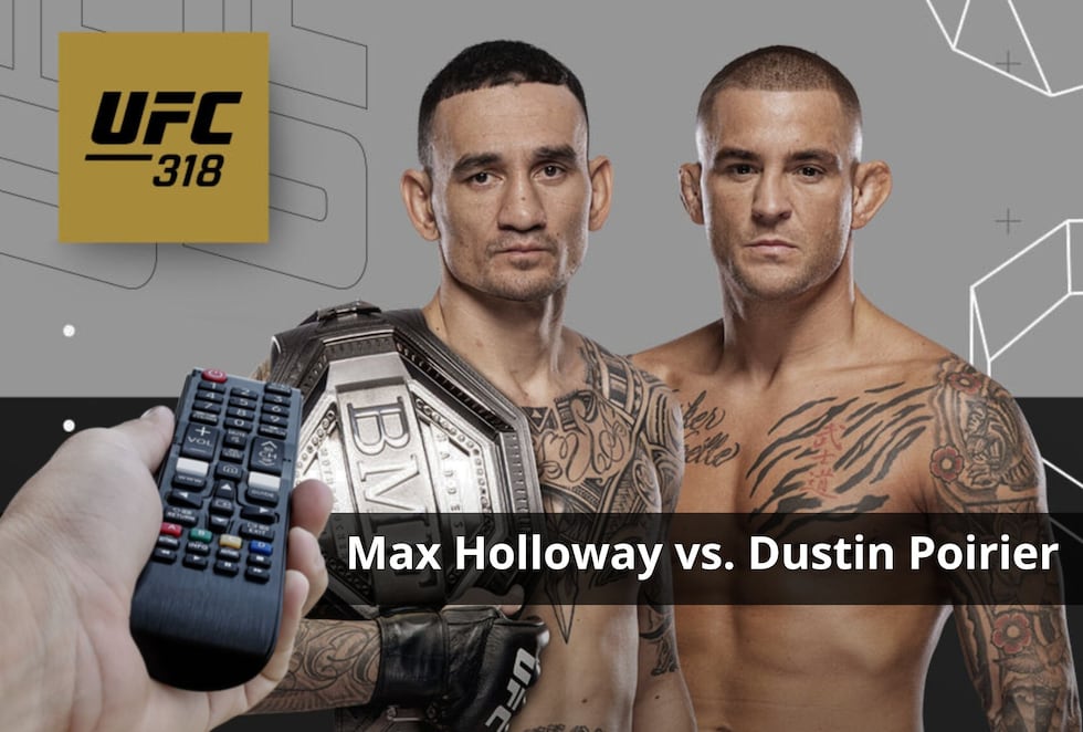 Lista de canales de TV y servicios streaming para ver todas las peleas del UFC 318: Holloway vs. Poirier 3 este sábado 19 de julio desde el Smoothie King Center en Nueva Orleans. (Foto: UFC.com/Composición)