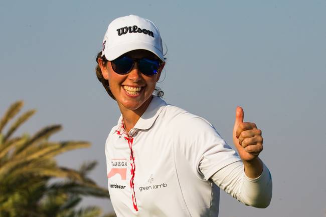 Nuria Iturrioz y Julia López se apuntan al fin de semana del Scottish Open tras otro día en negativo