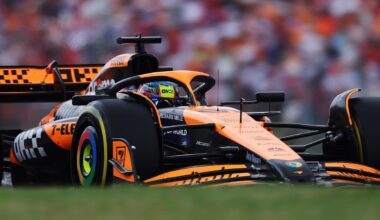 Oscar Piastri, con McLaren, ganó el Gran Premio de Hungría en 2024.