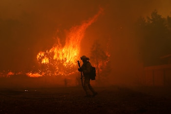 El incendio Camp Fire de