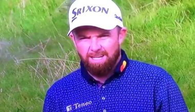 Polémica penalización a Shane Lowry tras ¿mover? su bola durante un swing de práctica en el Open