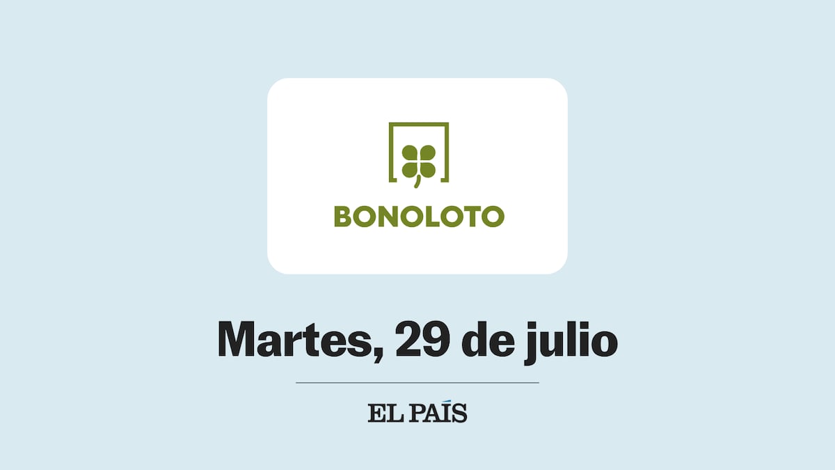 Sorteo Bonoloto martes 29 julio 2025