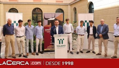 La Diputación de Toledo presenta la final del IV certamen Domingo Ortega el 15 de agosto en la plaza de toros - Noticias de Toledo