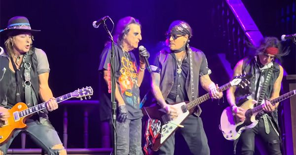 Alice Cooper versiona “Paranoid” de Black Sabbath junto a Johnny Depp en homenaje a Ozzy Osbourne