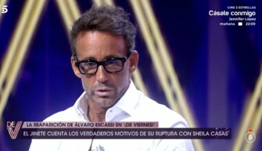 Álvaro Muñoz Escassi reaparece y se pronuncia sobre su ruptura con Sheila Casas: "Es una mujer impresionante"