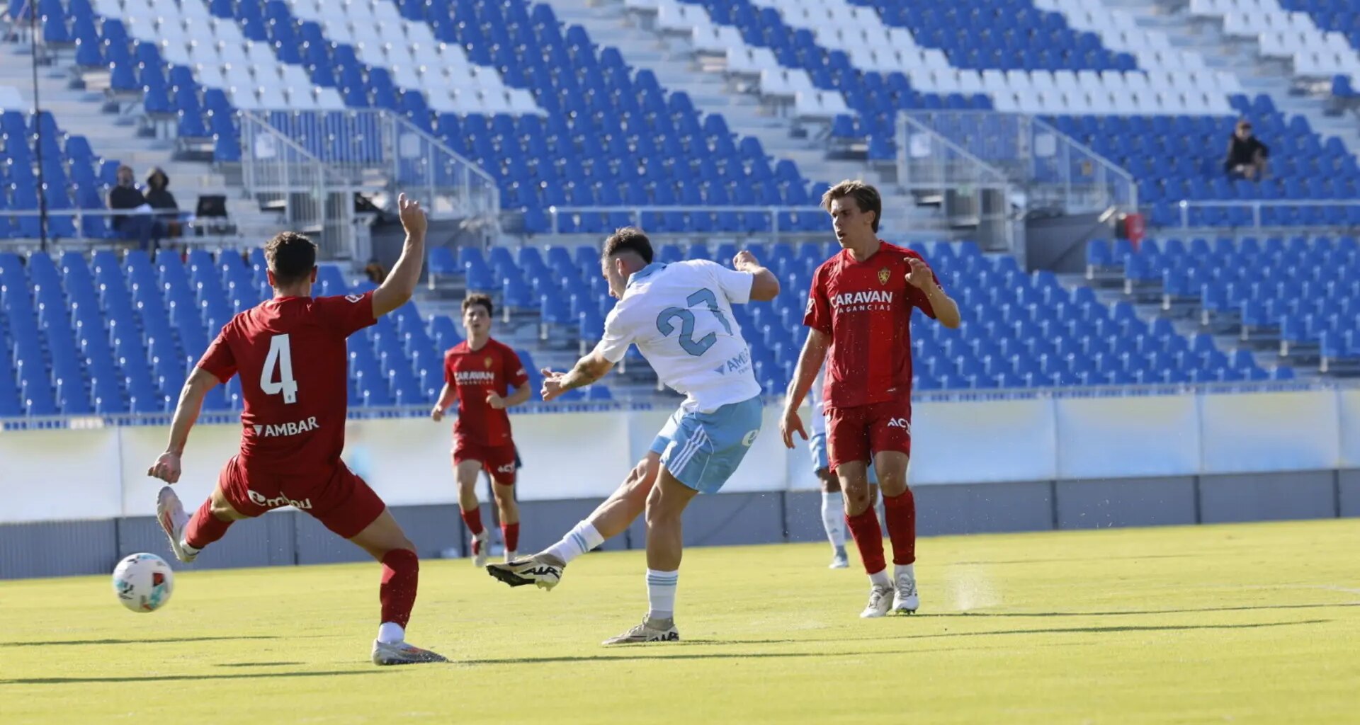 El Real Zaragoza no sacará a la venta entradas para el partido contra el Mirandés en el Ibercaja Estadio