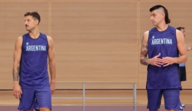 Laprovittola concentrado en Madrid con la Selección Argentina para preparar la FIBA AmeriCup