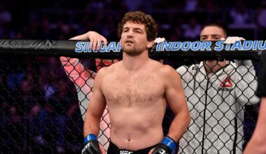 Ben Askn en el octago