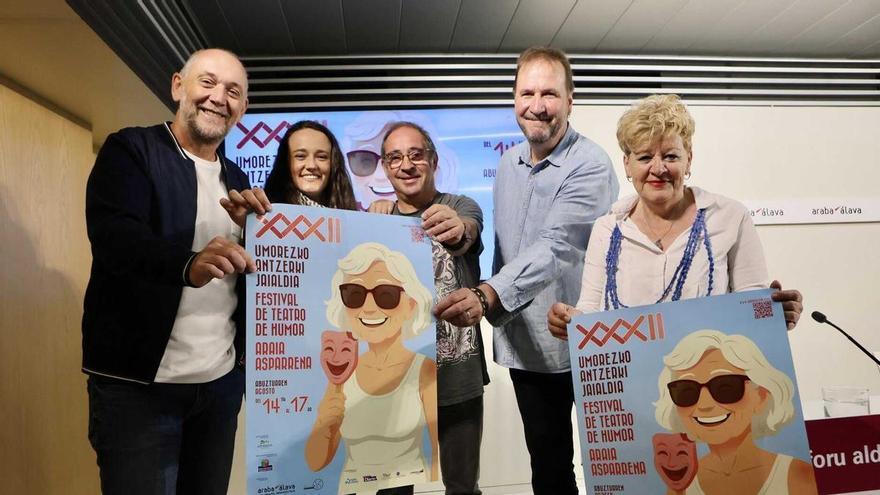 Diversión, alegría y reivindicación se unen en el Festival de Teatro de Humor de Araia