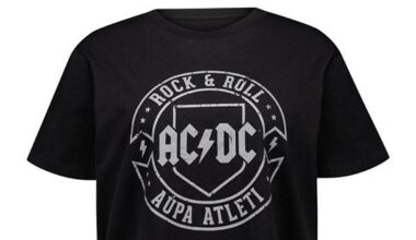 El Atlético de Madrid lanza una colección especial de productos de AC/DC