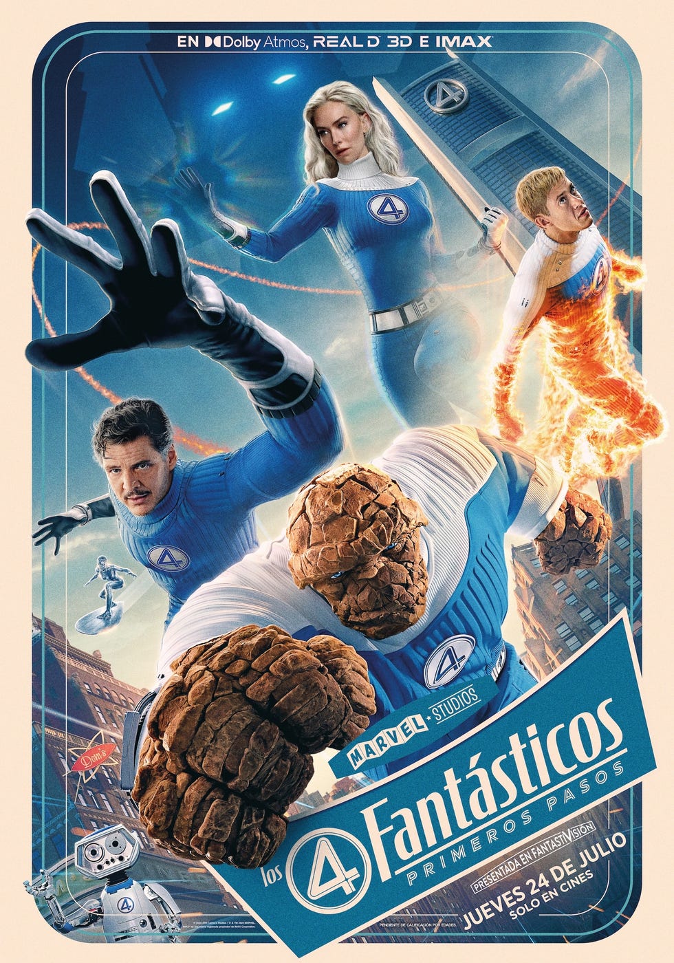 los 4 fantasticos poster