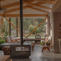 Casa el Arboreto / Camila Pineda Arquitectura - Fotografía interior, Madera, Fijación Vigas