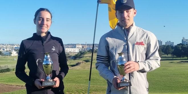 Mercedes Aldana y Santiago Bailleres campeones de la Copa Gran Maestro en Playa Grande