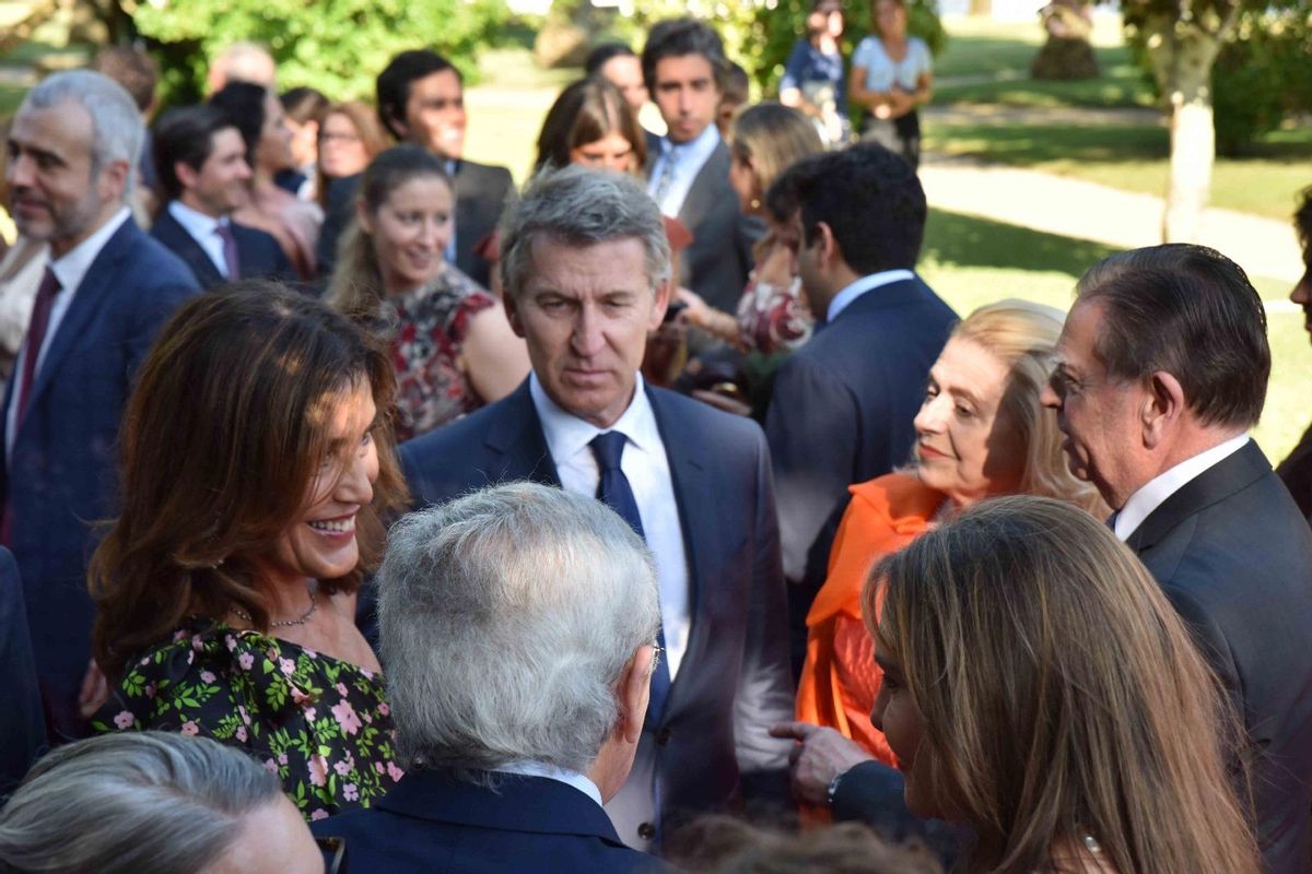 Alberto Núñez Feijóo, entre los invitados.
